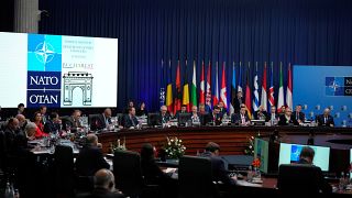 Заседание глав МИД стран НАТО в Бухаресте 30 ноября 2022