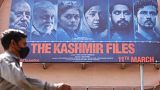 Poster of The Kashmir Files, a divisive film at the heart of the controversy surrounding Nadav Lapid's comments