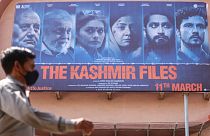 Poster of The Kashmir Files, a divisive film at the heart of the controversy surrounding Nadav Lapid's comments