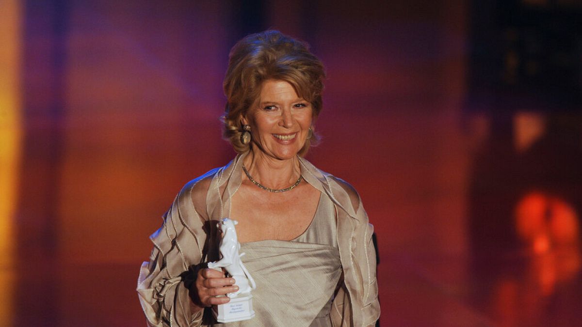 Schauspielerin Christiane Hörbiger beim Fernsehpreis 2009