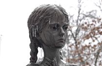 Memorial für Hungersnot Holodomor in Kiew in der Ukraine