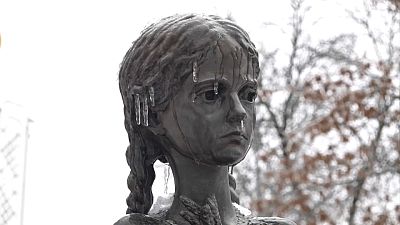 Memorial für Hungersnot Holodomor in Kiew in der Ukraine