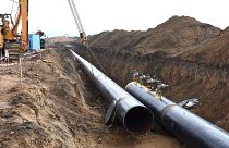 Doğal gaz boru hattı inşaatı