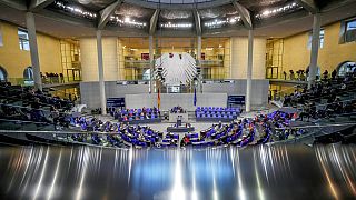 L'hémicycle du Bundestag