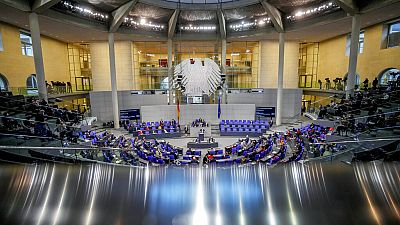 L'hémicycle du Bundestag