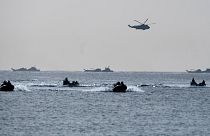 NATO warships are exercising in the Mediterranean Sea and Atlantic Ocean as part of a NATO Response Force training, Oct. 21, 2014.
