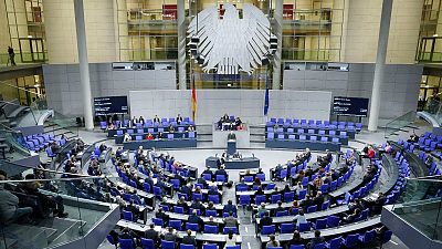 جلسة البرلمان الألماني في مبنى الرايخستاغ في برلين،  الأربعاء 30 نوفمبر 2022