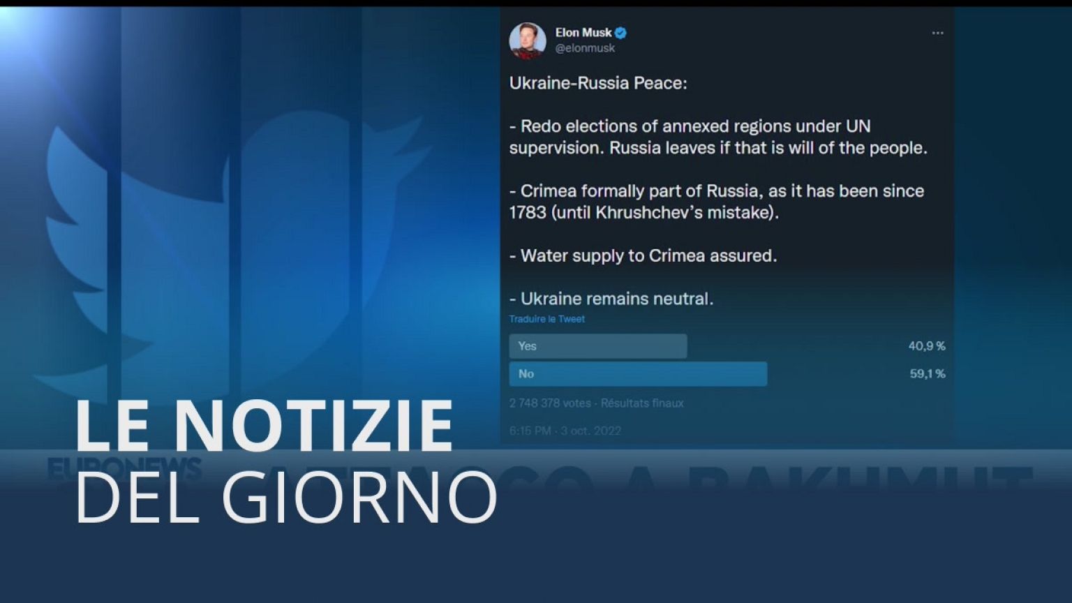 Le notizie del giorno | 01 dicembre - Pomeridiane