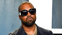  Le rappeur américain Kanye West, 9 février 2020 