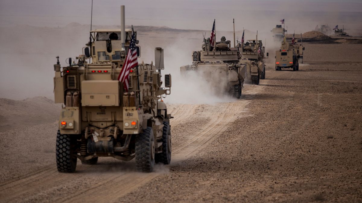 Suriye'nin kuzeyinde konuşlu ABD ordusunun devriye operasyonları
