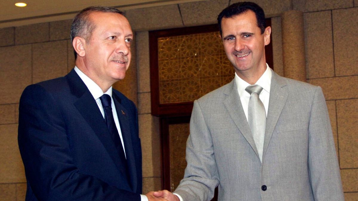 Cumhurbaşkanı Recep Tayyip Erdoğan ve Suriye Devlet Başkanı Beşar Esad/ Arşiv