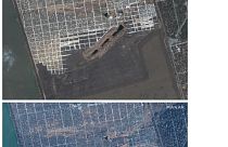 Mariupol vista dal satellite