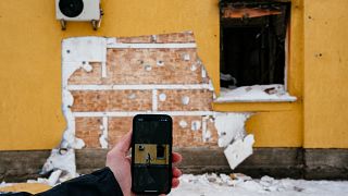 اثر دزدیده شده بنکسی در اوکراین