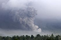 بركان سيميرو في جزيرة جاوة 