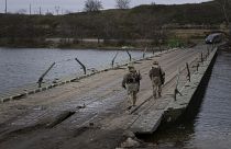 Украинские военные в Херсонской области