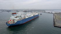 Orosz tanker a kikötőben