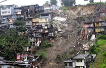 Bei einem Erdrutsch in Kolumbien kamen drei Menschen ums Leben