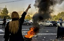 Protests have rocked Iran, like here in Tehran