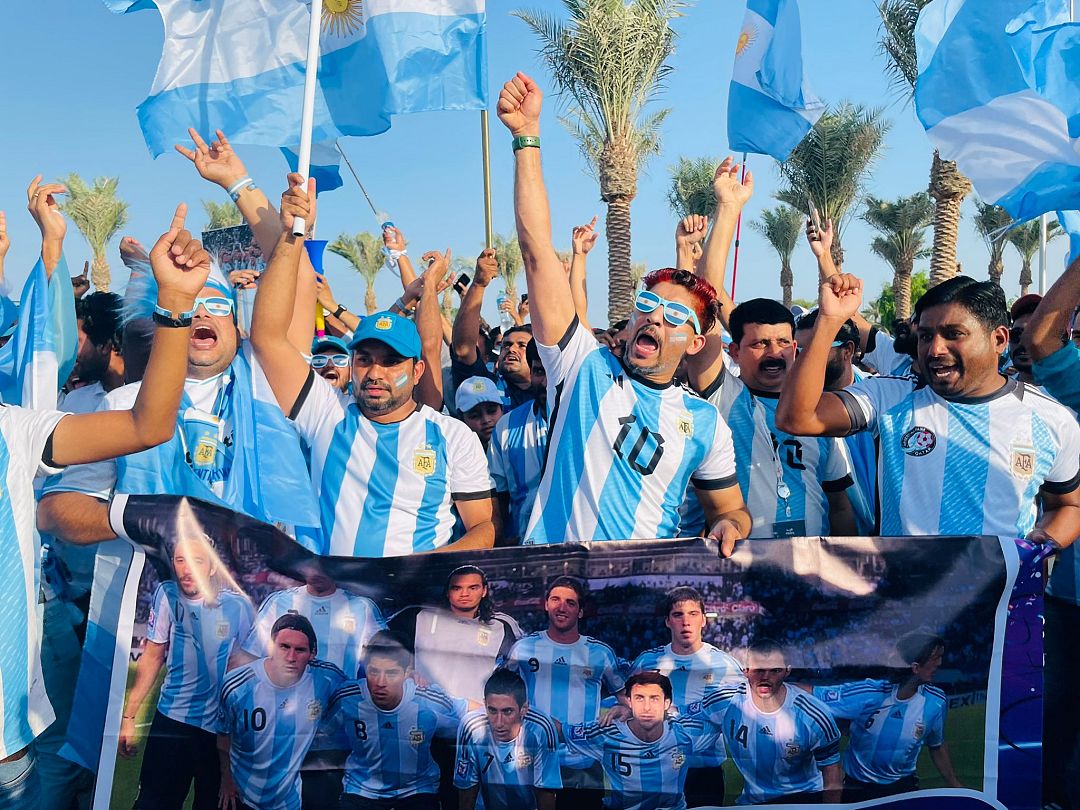 World Cup football fever spreads among 'real deal' Indian fans in Qatar