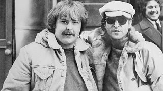 Amateur photographer Paul Goresh (left), took the last photo of John Lennon when he was alive.