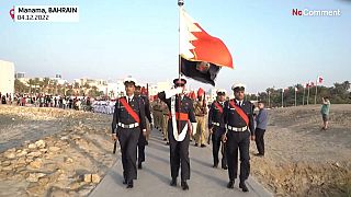 Bahrain opened its festival season with a cavalry band and music