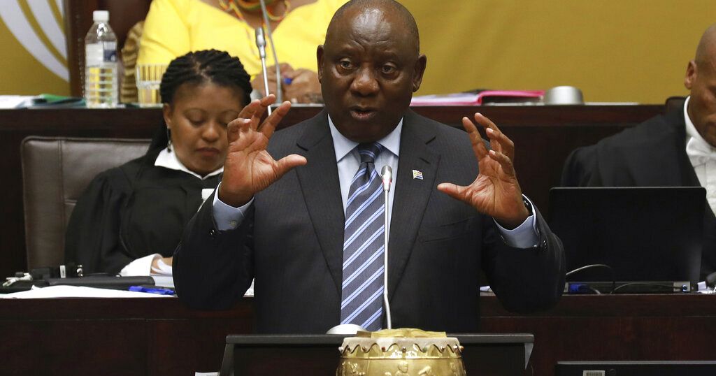 S.Africa’s Ramaphosa files suit over damning report