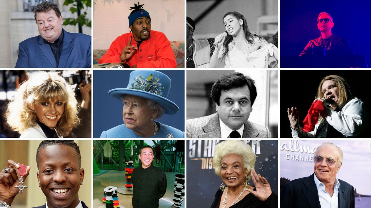 A look back at the most iconic and memorable stars who passed this year 