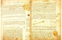 Pages from the codex sold in auction at Christie's on 12 December 1980
