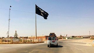 پرچم گروه داعش (عکس از آرشیو)