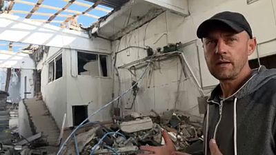 Yuriy Horobets, chef d'une entreprise détruite, se lance dans la production de petites habitations, Mykolaïv, Ukraine 