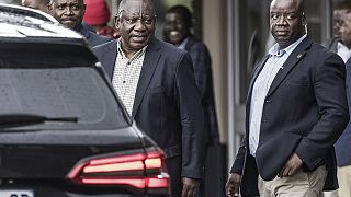 South African leaders react to ruling ANC's backing of Ramaphosa following graft report