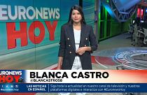 Blanca Castro presenta este miércoles Euronews Hoy.