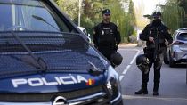 عناصر من الشرطة الإسبانية في مدريد 