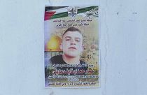 صورة للشاب الفلسطيني عمار عديلي الذي قتل الجمعة الفائت  في بلدة قريبة من نابلس على يد ضابط اسرائيلي