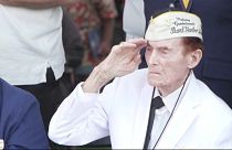 Un veterano del ataque japonés a Pearl Harbor en las conmemoraciones del 81 aniversario