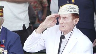 Un veterano del ataque japonés a Pearl Harbor en las conmemoraciones del 81 aniversario