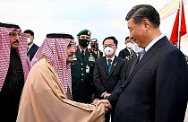 ورود شی جین‌پینگ، رئیس جمهوری چین به ریاض