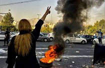 Protestas en Teherán contra el Gobierno del Ayatolá Alí Jamenei