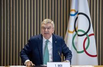 رئيس اللجنة الأولمبية الدولية الألماني توماس باخ