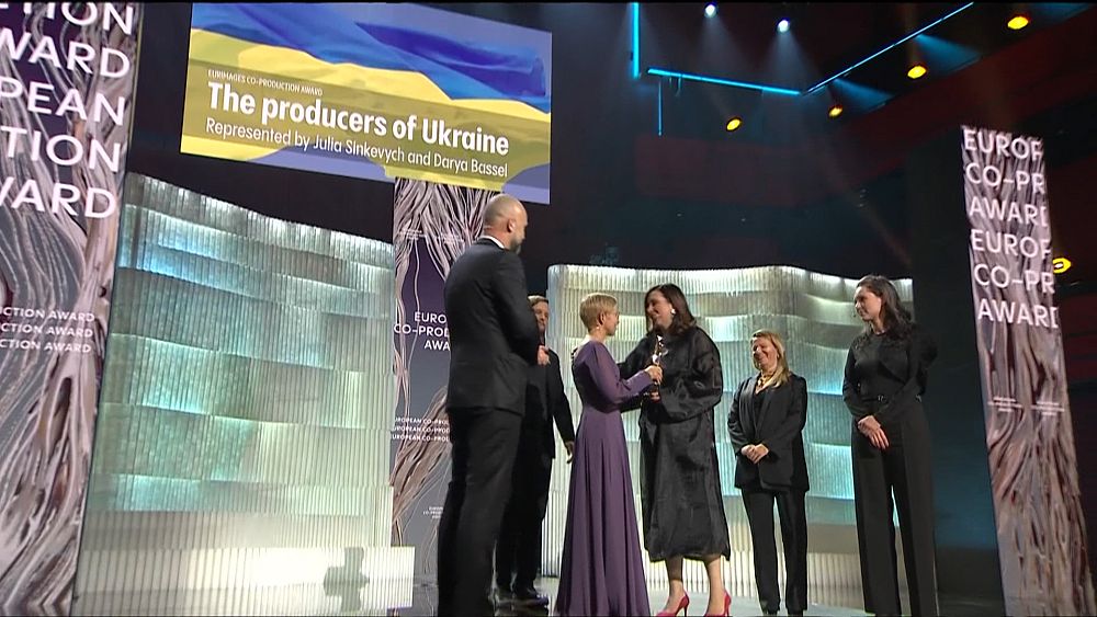 2022 m. Europos kino apdovanojimai: Ukrainos prodiuseriai dalijasi prizu už bendrą gamybą