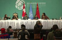Conferenza stampa comunità indigene a Montreal