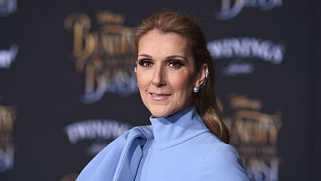 Celine Dion at the world premiere of "Beauty and the Beast" at the El Capitan Theatre on March 2, 2017, in Los Angeles, USA.