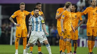 Lionel Messi feiert Erfolg im Elfmeterschießen 