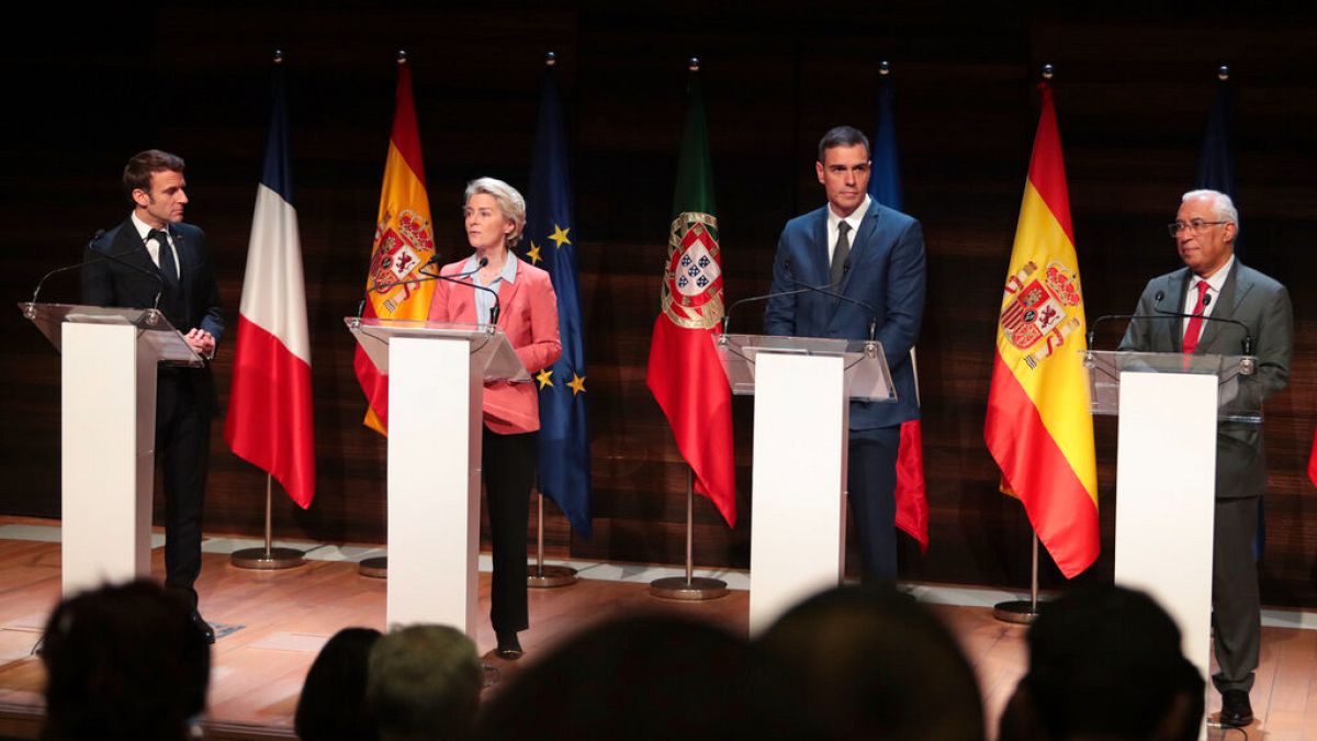 Des dirigeants européens au sommet Euromed en Espagne, 9 décembre 2022