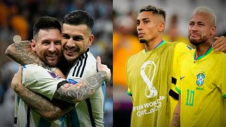 Mondial 2022 : l'Argentine aux rires, le Brésil aux larmes
