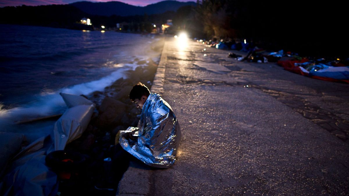 عکس آرشیوی از یک پناهجوی افغان در یونان
