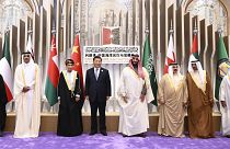 رهبران شش کشور حاشیه خلیج فارس به همراه رئیس جمهوری چین