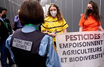 Protestos à porta da COP15