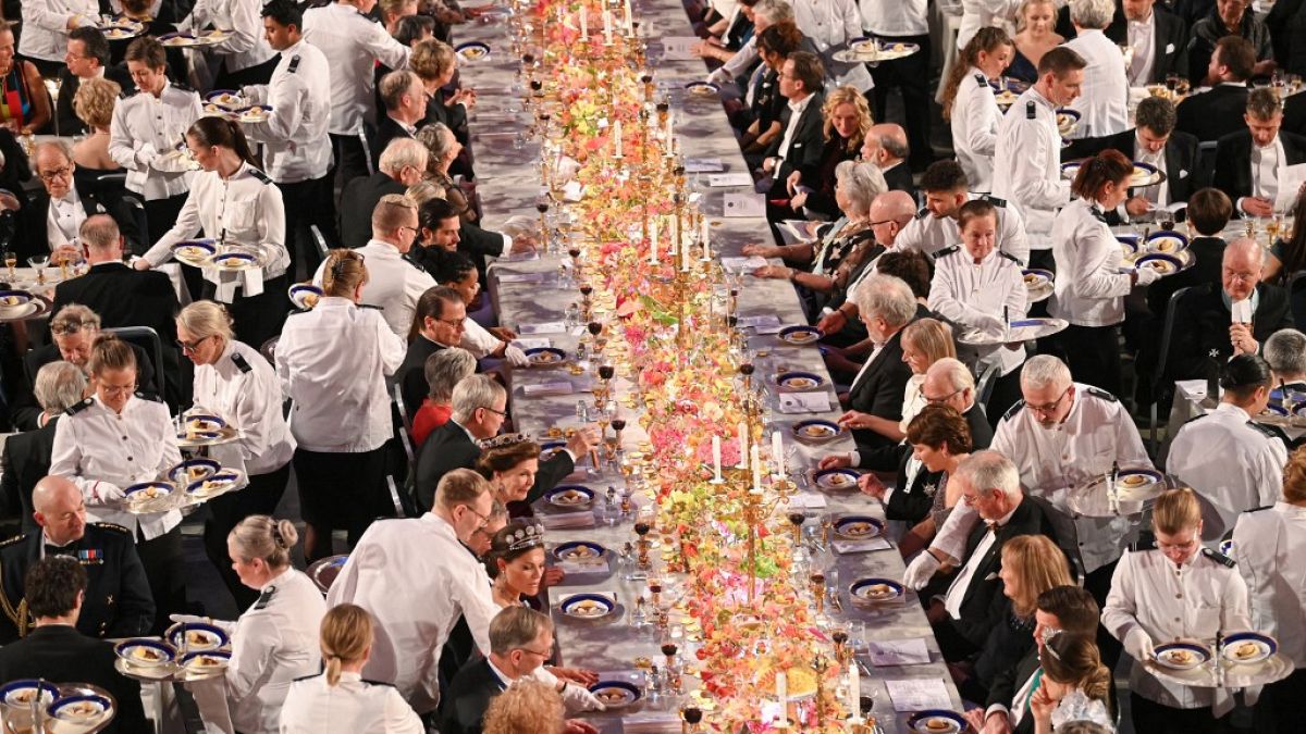 Grand banquet du prix Nobel à Stockholm, 10 décembre 2022