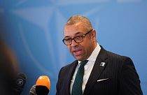 Britain's Secretary of State for Foreign, Commonwealth and Development Affairs James Cleverly, November 2022.